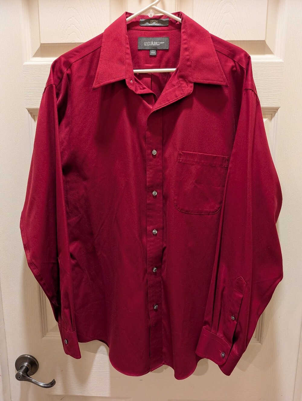 Croft & Barrow long sleeve button-up 17 - 34/35